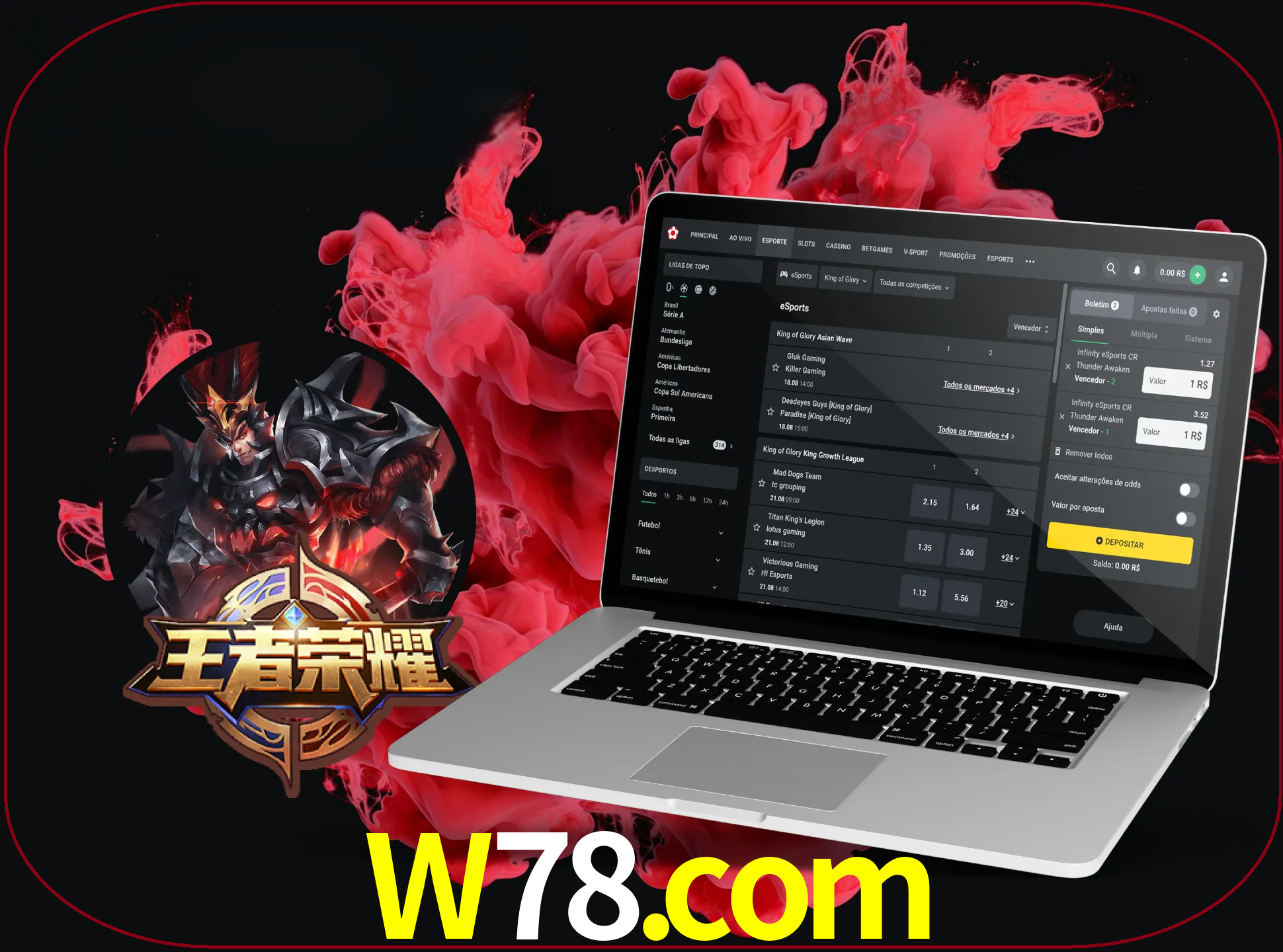 Um jogo global que conquistou os corações dos utilizadores de todo o mundo e que foi desenvolvido na China está disponível no w78.