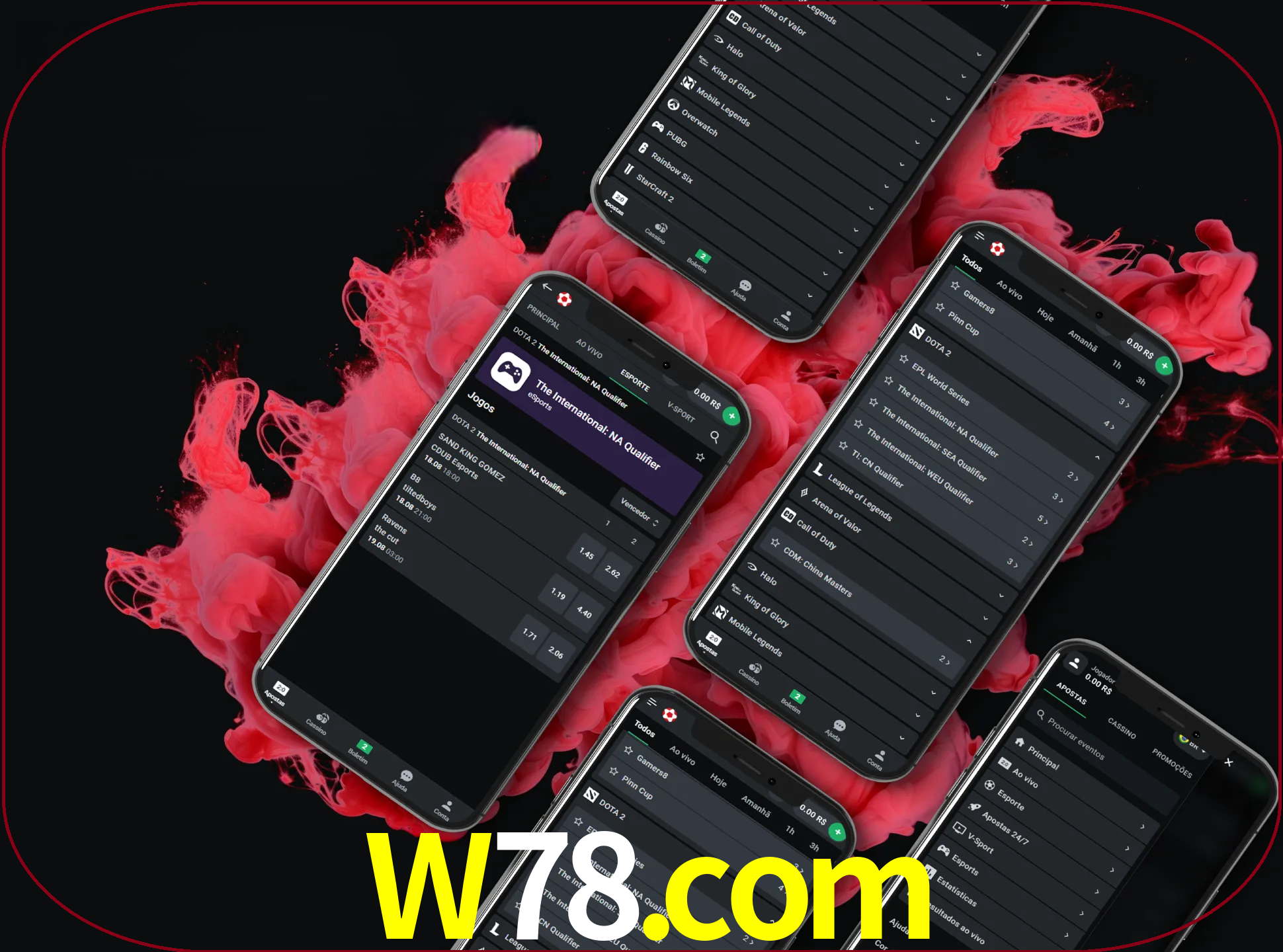 Se o seu smartphone não for compatível com a aplicação, esta opção do w78 ajudá-lo-á a desfrutar do jogo.